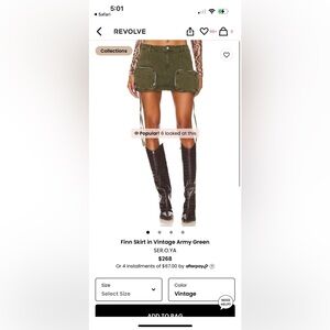 Seroya mini skirt